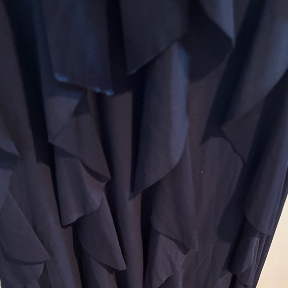 Betsy & Adam Navy Maxi Dress - Picture 1 of 5